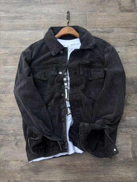 Veste en jean homme