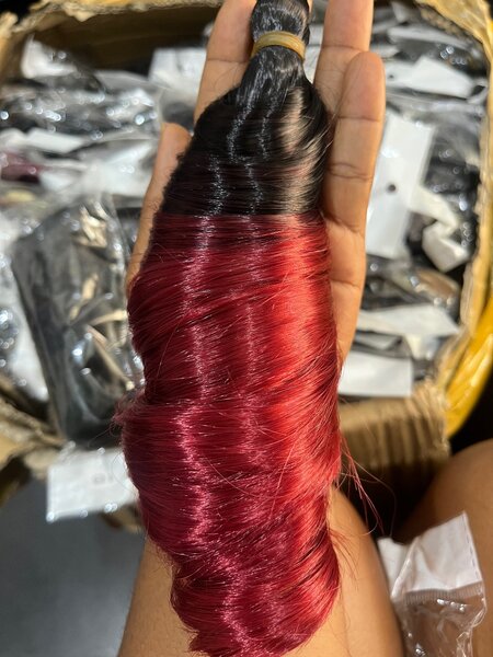 Spiral braids attachment available in different colors