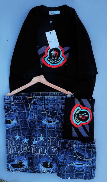 Ensemble survêtement CONCUS noir et bleu