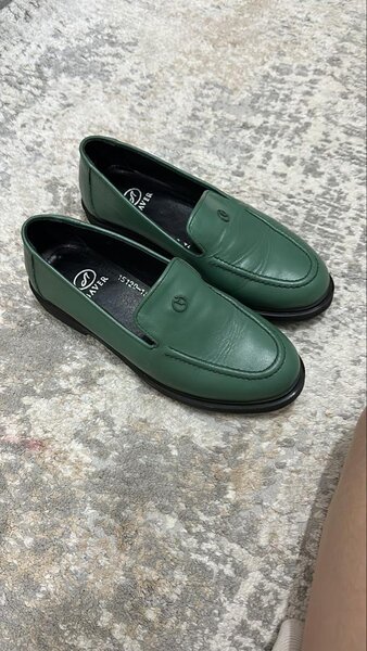 Кожаные лоферы