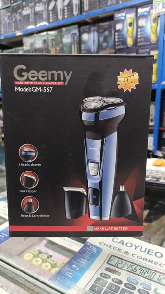 Rasoir électrique 3-en-1 Geemy