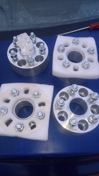 2" 5X100 wheel spacers most cars