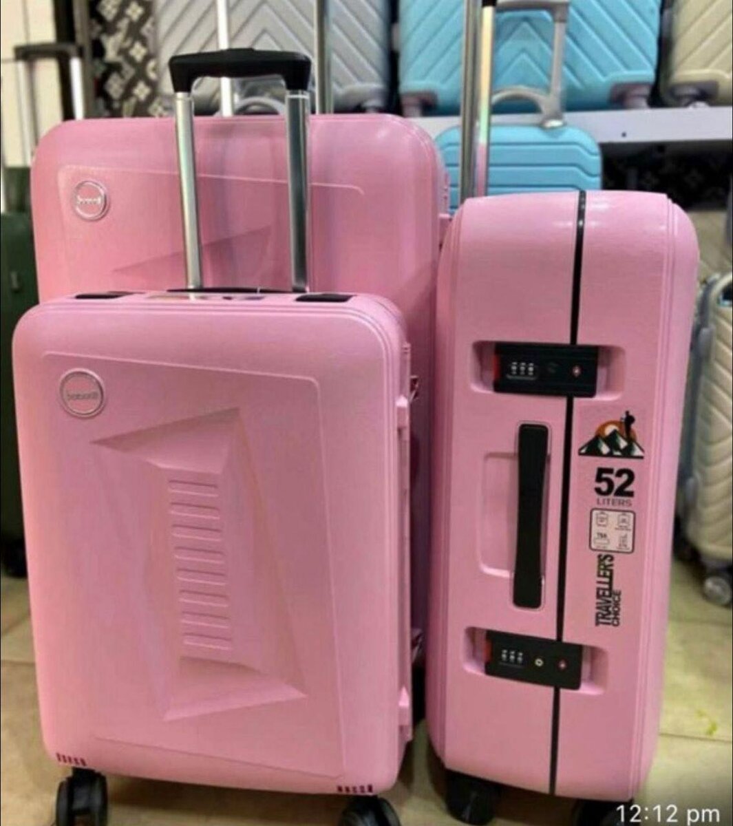 Zipless PP Anticrack Luggage