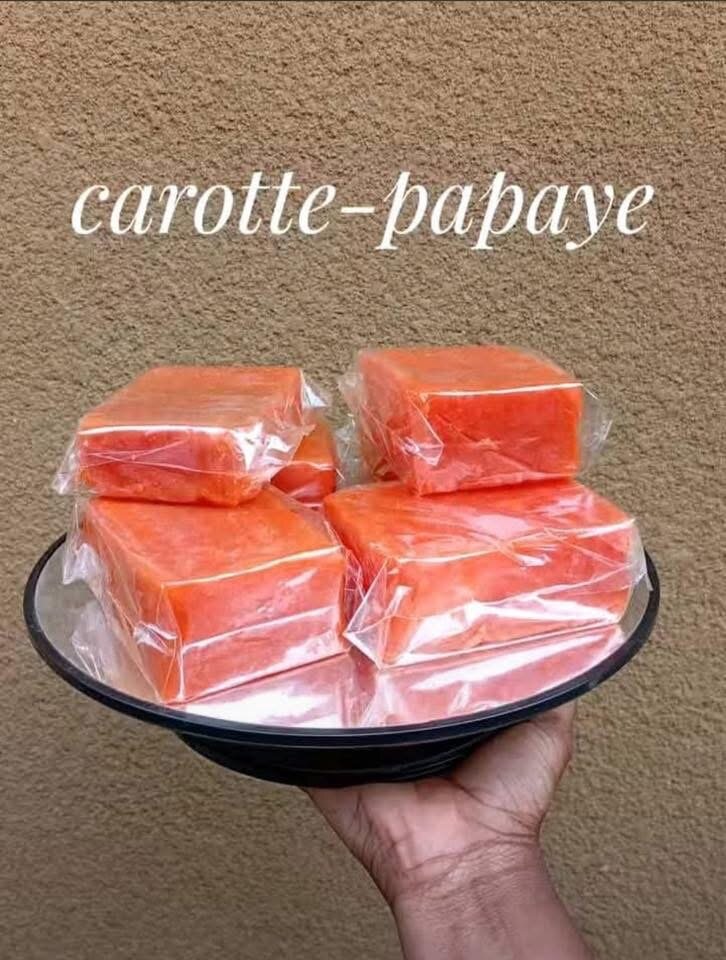 Savon Naturel Carotte-Papaye