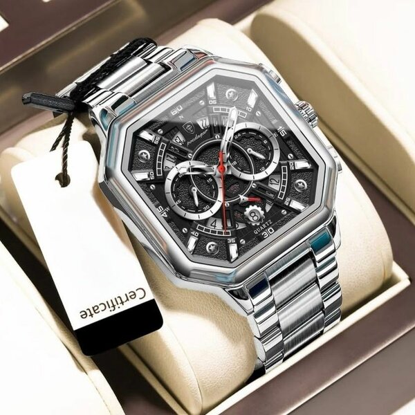 Montre Homme Quartz Acier