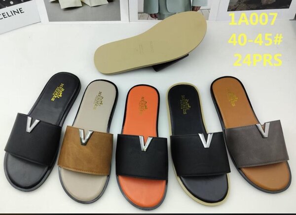 Tongs élégantes pour hommes