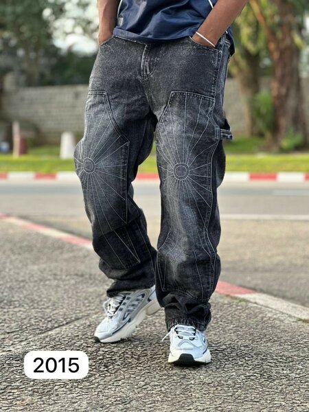 Jean cargo style urbain