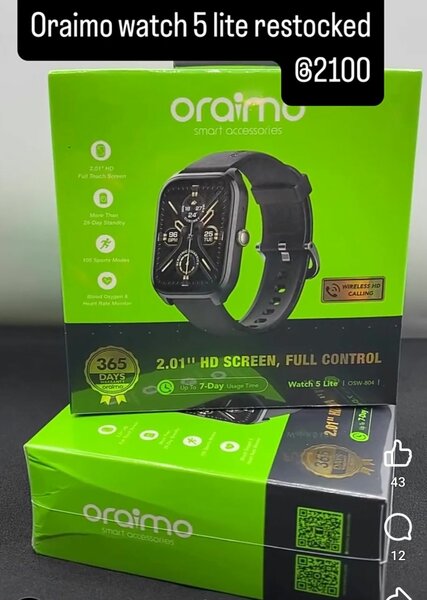 Montre Oraimo 5 Lite