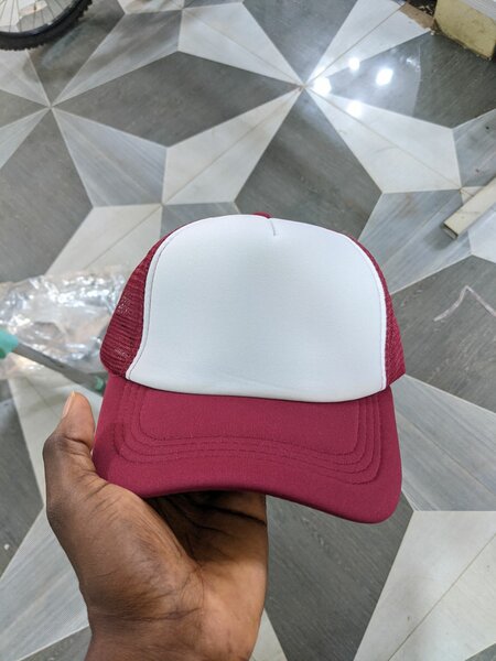 Plain Trucker Mesh Caps