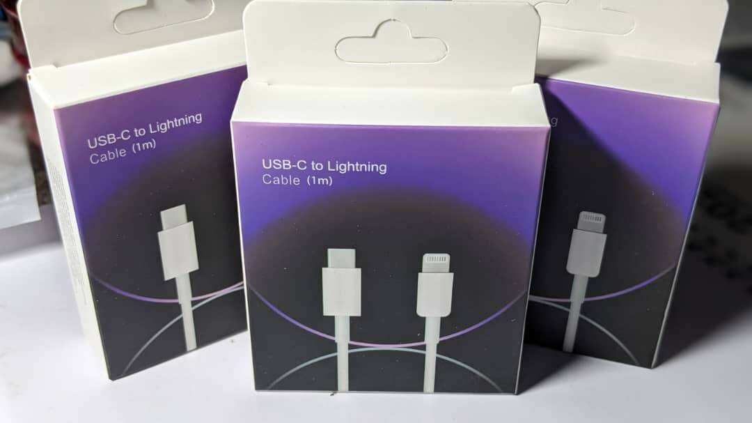 Type c to iphone original cables