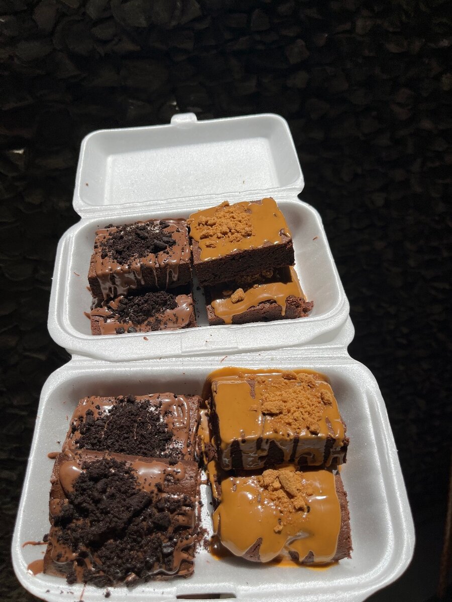 Box de 4 brownies