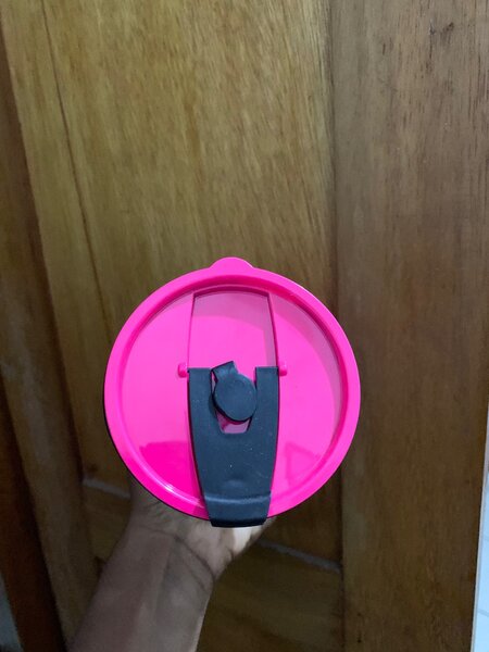 Gobelet Travel Noir et Rose