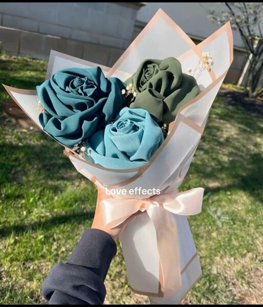 Bouquet de fleurs en tissu