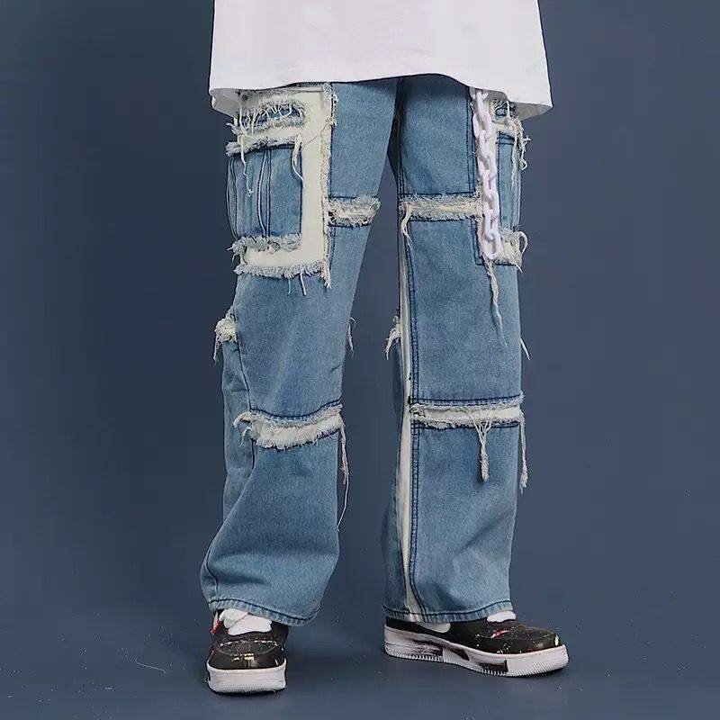 Jeans déchirés homme