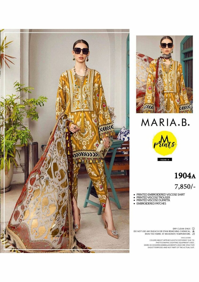 Maria b viscose suit