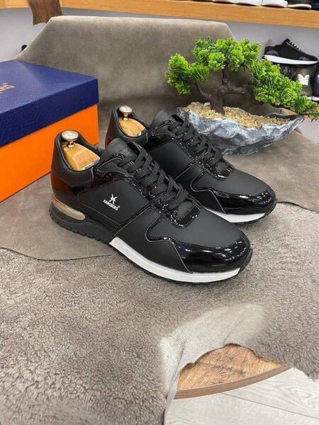 Baskets en cuir Hansberg