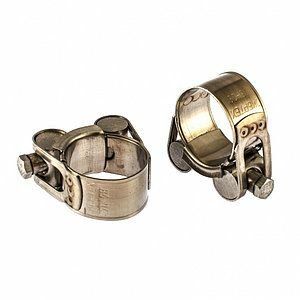 Железные хомуты всех размеров.