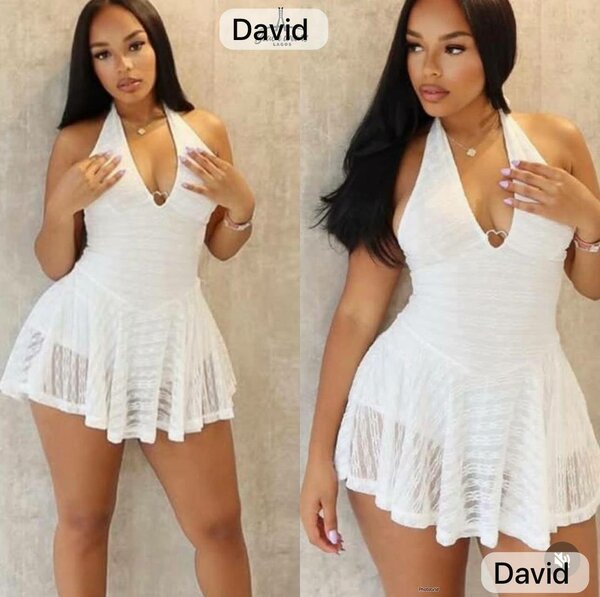 Robe blanche élégante