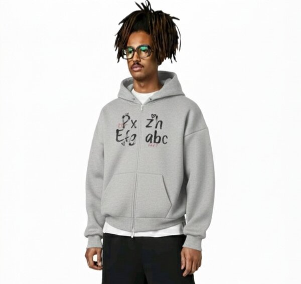 Sweat à capuche style urbain