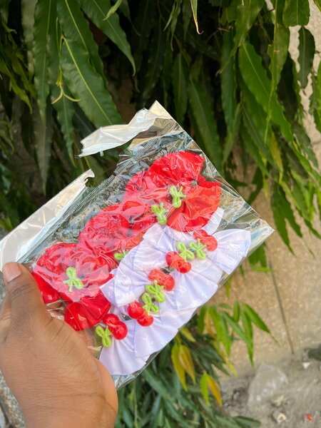 Élastiques Cheveux Fleurs