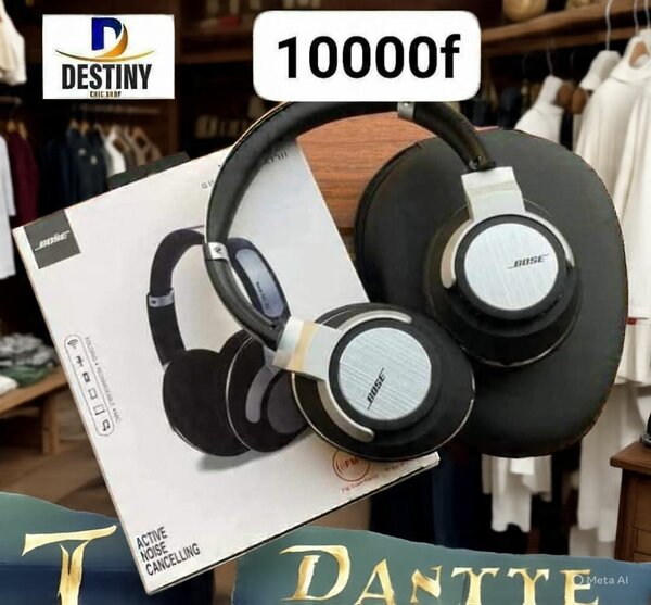 Casque Bose avec suppression de bruit