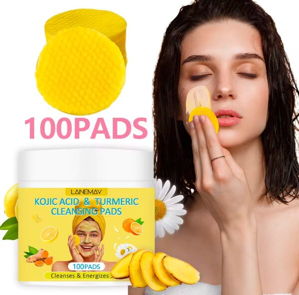 Disques Nettoyants Curcuma Kojic