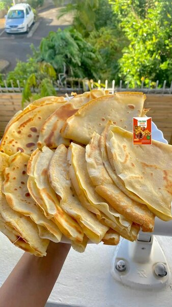 Crêpes légères délicieuses