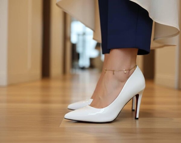 Escarpins élégants en cuir verni