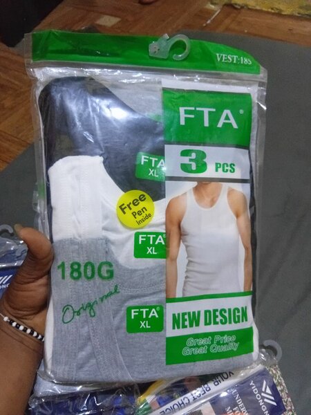 Lot de 3 débardeurs homme FTA