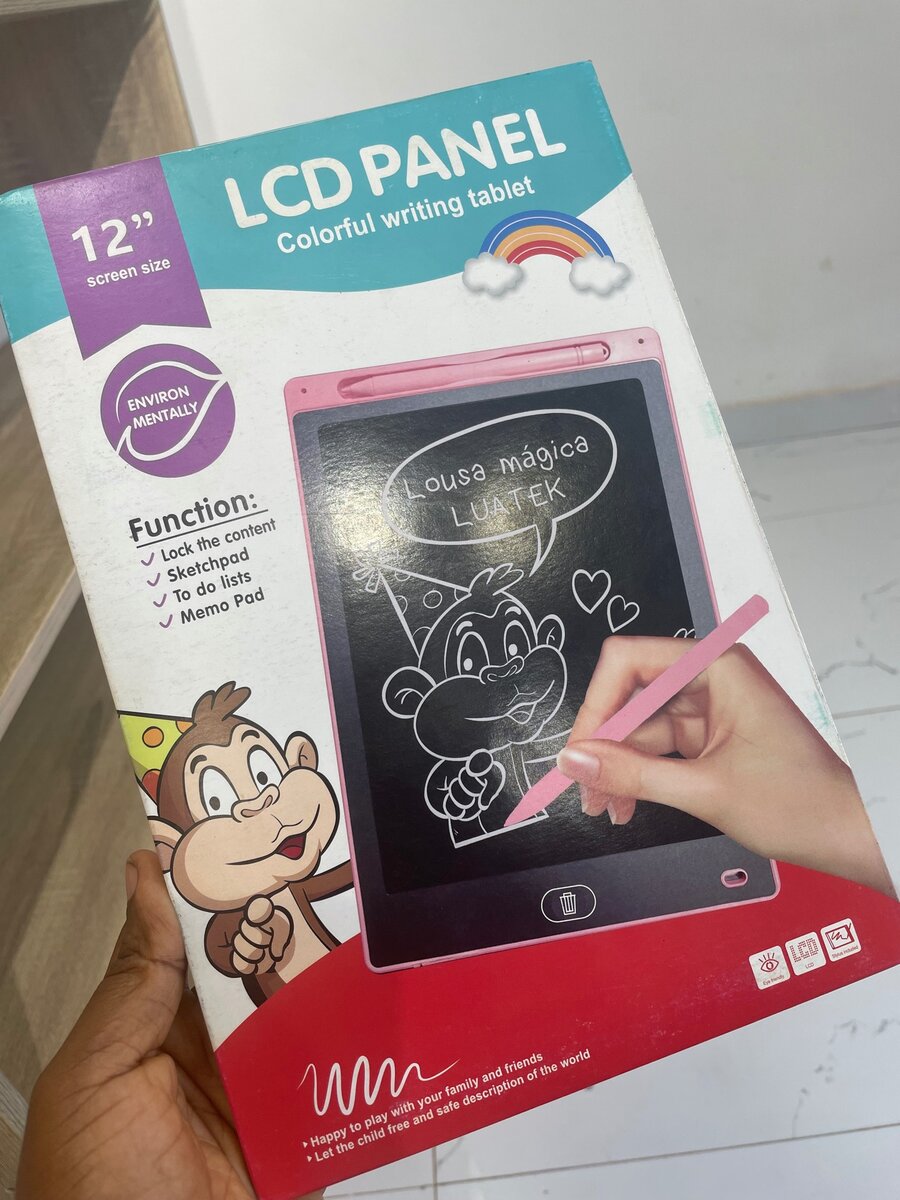 LCD Panel colorful writing tablet