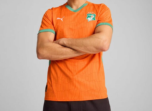 Maillot de Football Orange