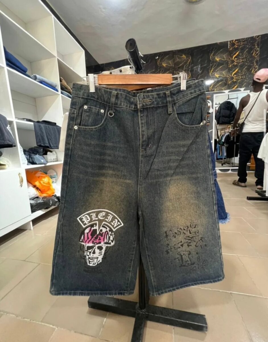 Shorts en jean style urbain
