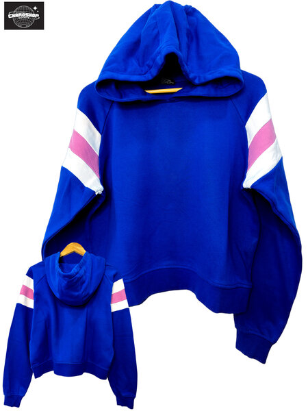 Sweat à Capuche Bleu