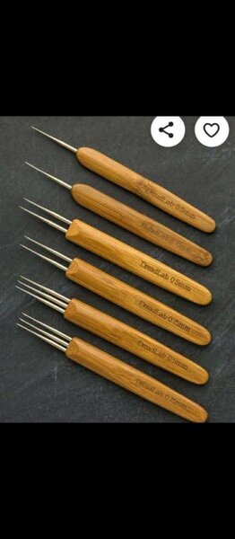 Wooden Needle Felting Tools Set