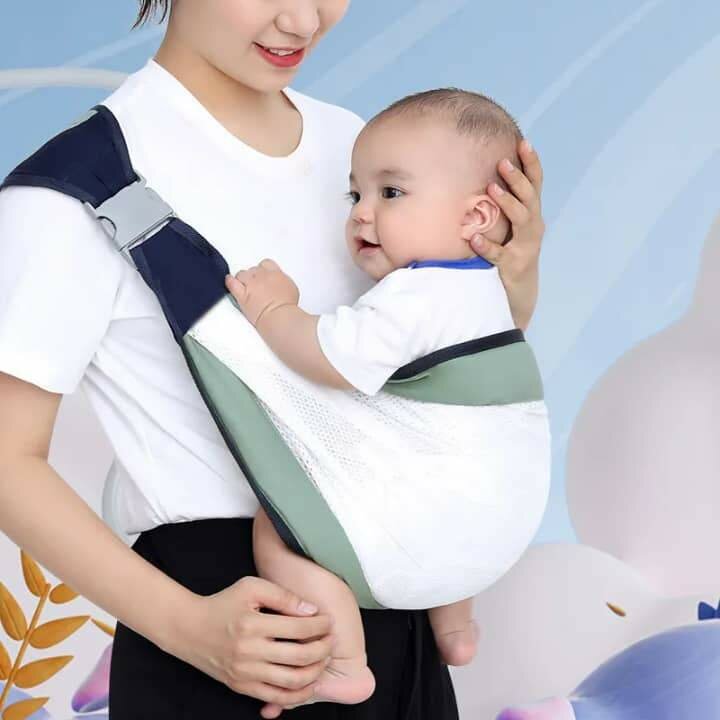 Porte-bébé ventral ergonomique
