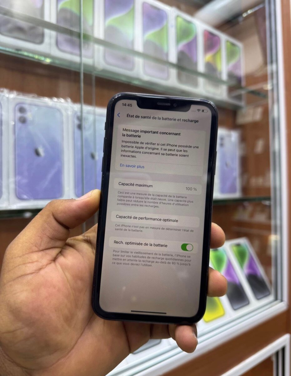 iPhone Noir 256GB Excellent État