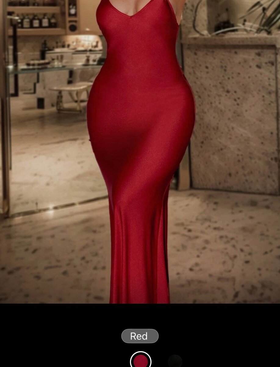 Robe rouge élégante pour femmes