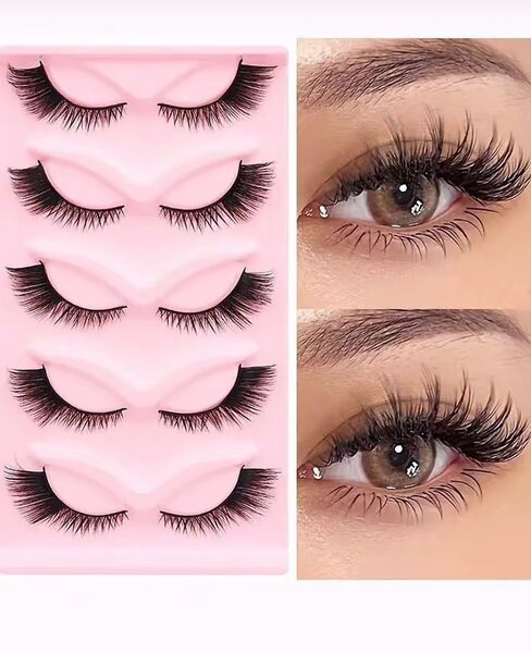 Faux Cils Volumineux 5 Paires