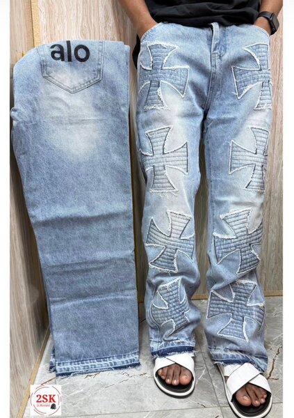 Jeans homme décontractés avec poche