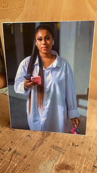 Portrait photo en couleur