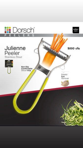 قشارة جوليان من دورش ستانلس ستيل