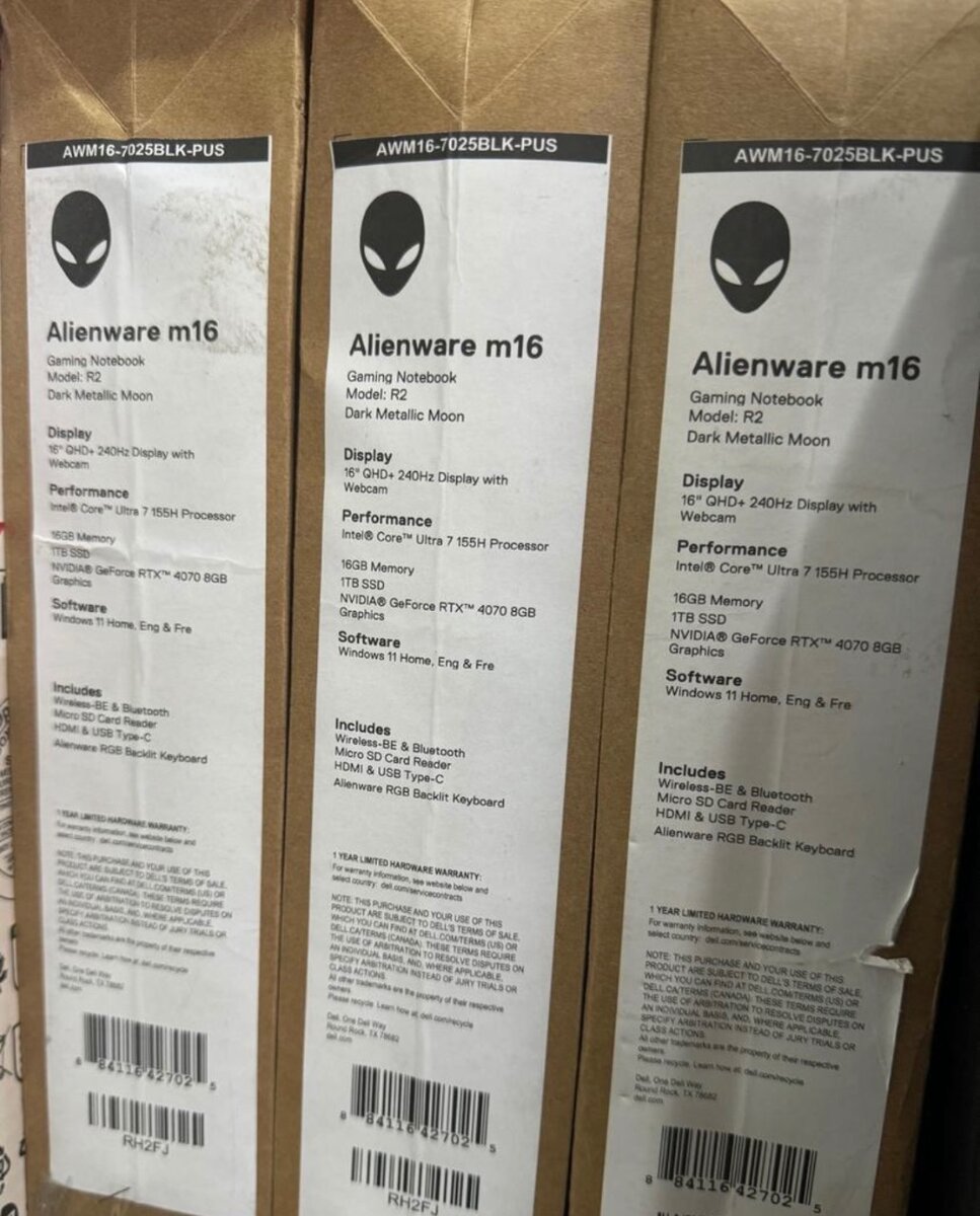 M16 Alienware Gaming Laptop