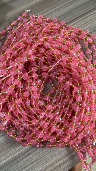 Collier Perles Roses ( bayas )