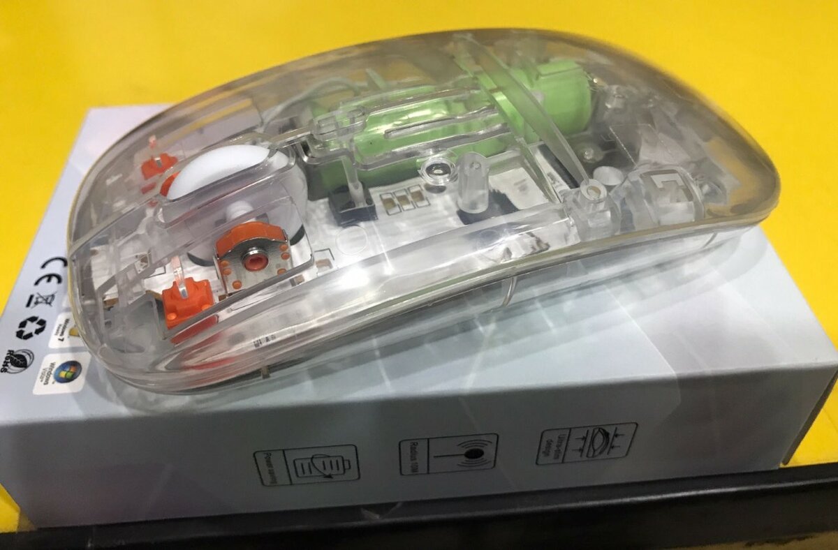 Rechargeable wireless mouse/Transparent wireless mouse