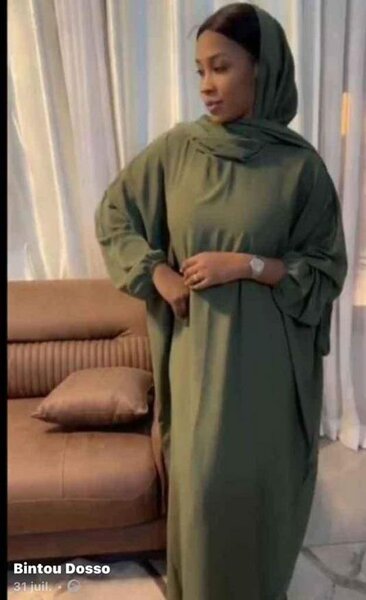 Robe Abaya Élégante