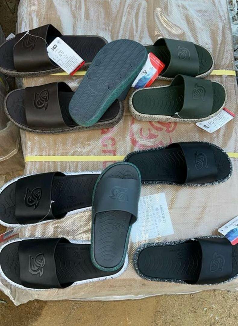 Sandales homme en caoutchouc