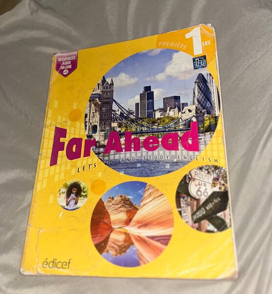 Livre Anglais Far Ahead 1ère