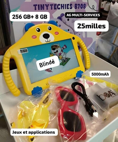 Tablette Enfant Blindée 256Go