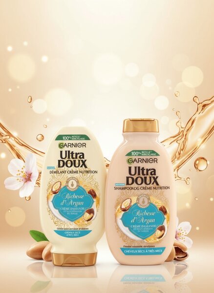 Garnier Ultra Doux Shampoo et Après-shampooing