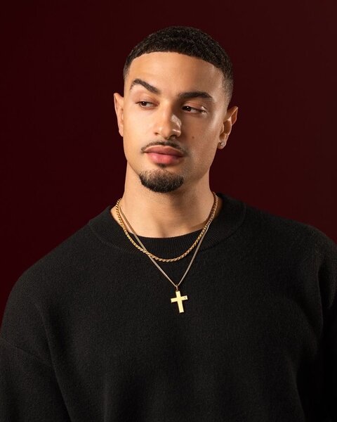 Collier Croix en Or pour Hommes